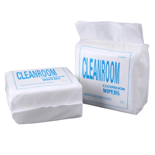 Polyester/Cellulose Disposable Cleanroom Wipes