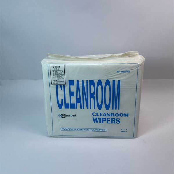 Polyester/Cellulose Disposable Cleanroom Wipes